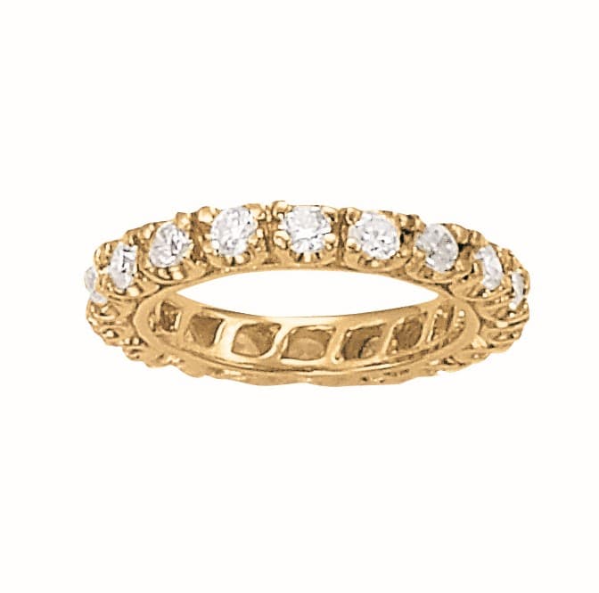 Eternity Wedding Band preview in White 14kt gold
